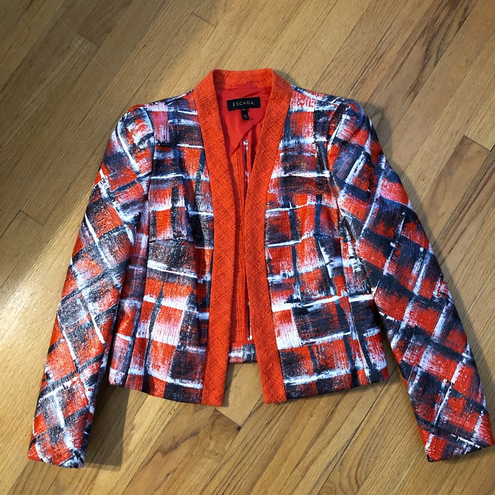 Escada Abstract Jacket